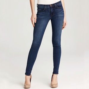 J brand super skinny jeans in bluebell wash size 25